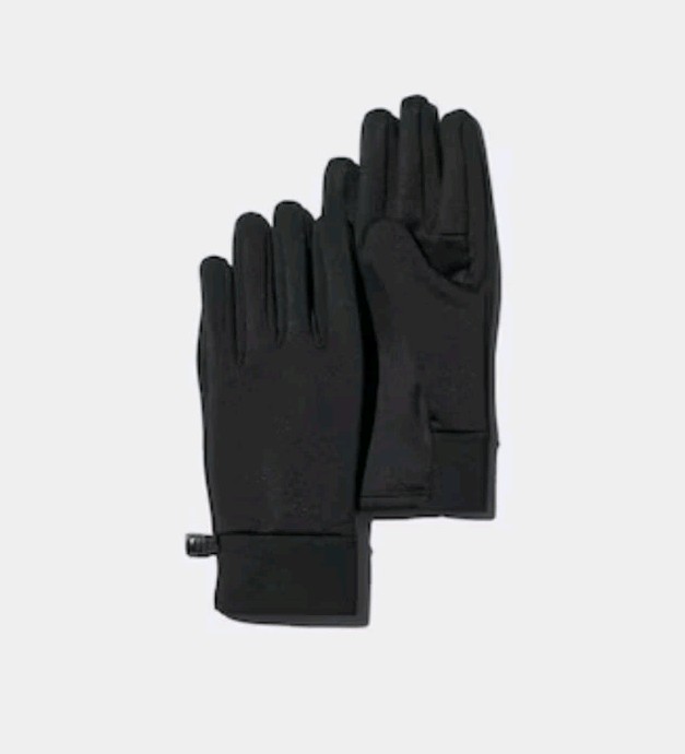 UNIQLO HEATTECH Lined Gloves Black