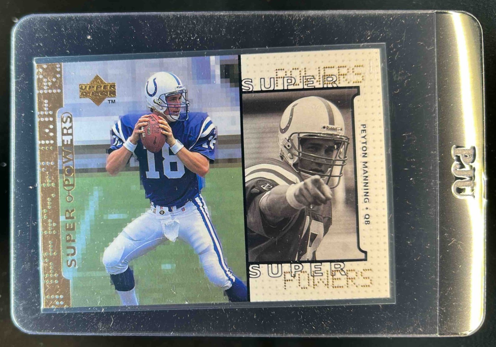 1998 Upper Deck Peyton Manning Super Powers Rookie RC #S16 Colts