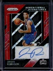 2018-19 Prizm Jerome Robinson Sensational Prizm Choice Auto Autograph RC #SS-JRB