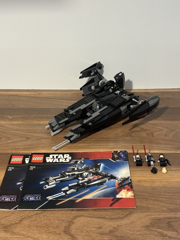 LEGO Star Wars: Rogue Shadow (7672) 100% Complete All Figures Instructions