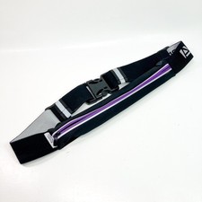 Aduro Sport - Zip Expandable Pocket Running Belt w/ Reflective Taping Adjustable