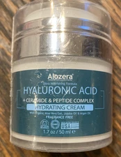 Alozera Hyaluronic Acid Face Cream - Deep Hydration & Anti-Aging, 1.7 oz