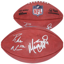 Matthew Stafford & Puka Nacua Los Angeles Rams Autographed Fanatics Wilson Footb