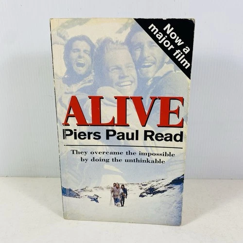 Alive by Piers Paul Read Small Paperback 1993 True Story Movie Tie-In Aviation