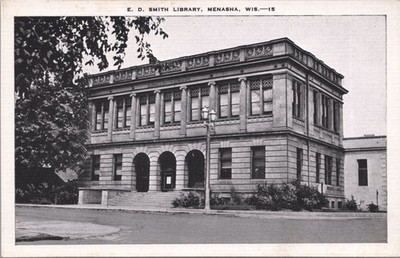Menasha WI E D Smith Library