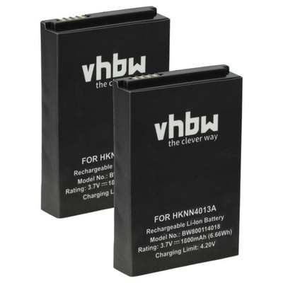 2x Akku für Motorola Rokr Z6tv Z6m 1800mAh 3,7V