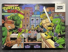 Vintage 1987 TMNT Rooftop 100 Pc. Puzzle Random House Missing 3 Pieces