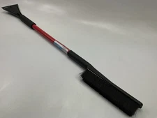 Hopkins 13781 35" BLIZZARD Car Windshield Snow Brush W/ Ice Scraper RED, SINGLE