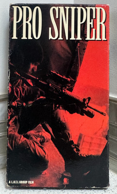 Pro Sniper VHS 1994 Brentwood Home Video Navy SEAL SWAT Tactical Documentary