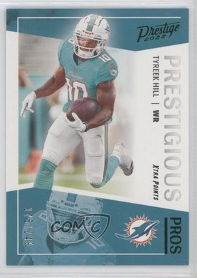 2022 Panini Prestige Prestigious Pros Xtra Points Green 175/249 Tyreek Hill 19yd
