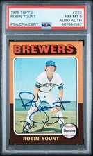 Robin Yount Cards, Rookie Cards and Autographed Memorabilia Guide 47