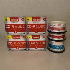 Maxwell CD-R 150-Pack 700 MB 80 min Data Music Photos - Brand New
