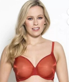 Sexy Sheer See Through Set GOSSARD glossies Bra and Shorties Matching 30DD UK 10