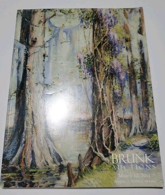 Brunk Auctions Catalog March 12 2011 Fine Art Silver Jade Jewelry Antiques Refer
