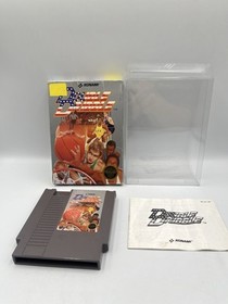 Double Dribble NES Nintendo Completo Estado CIB Sello Circular