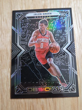 2021-22 Obsidian JALEN GREEN #152 Rookie Card RC Houston Rockets. rookie card picture