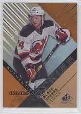 2016 SP Game Used Authentic Rookies Orange Rainbow Draft Year Blake Speers 0a4