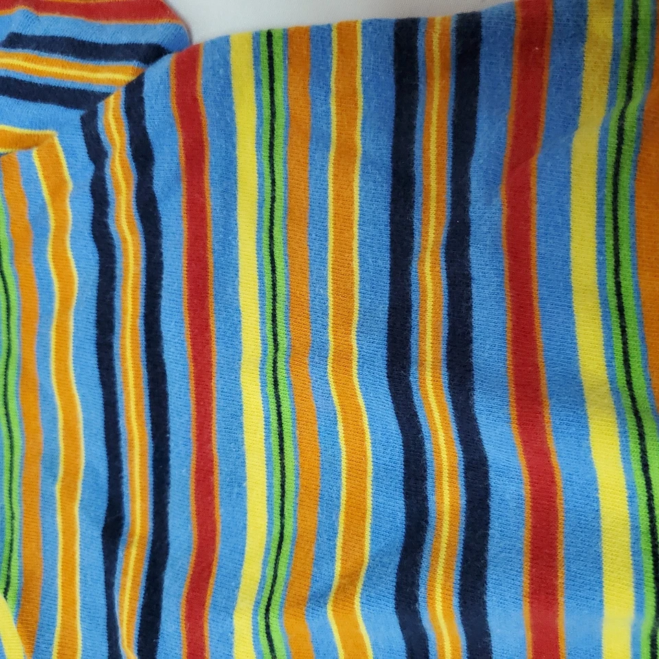 Body mameluco bebé a rayas 6-9 meses colorido mezcla de algodón vintage circo Foto 2 de 3