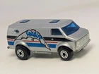 Vintage 1982 Matchbox Superfast Silver Vampire Chevy Van No 68 Lesney Diecast