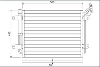 Klimakondensator FüR VW Tiguan 5N VAN 1.4 2.0 07-18 5N0820411D