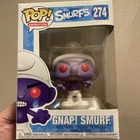 FUNKO POP SMURF GNAP PURPLE FIGURE #274 ANIMATION BRAND NEW