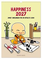 "Calendar 2027 · UK Version · Happiness 2027 (Wall Calendar 2027 12\" × 17\" Portra"
