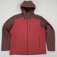 The North Face Apex Bionic 2 Jacket Red Men's XL Coat Fleece Lined Windwall