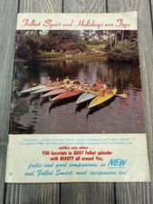 Vintage 1963 Folbot Canoe Brochure Cypress Ga...