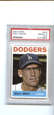 1964 Topps Wally Moon Los Angeles Dodgers #353 🚀😳💥PSA Graded 8 ST