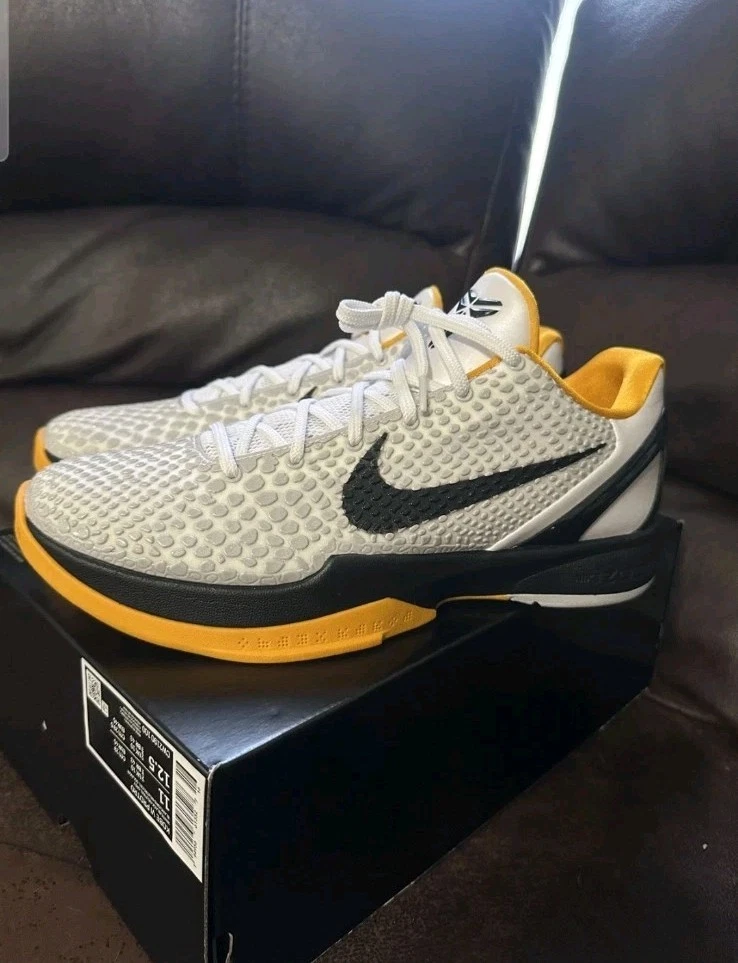 Nike Zoom Kobe 6 Protro White Del Sol for Sale | Authenticity