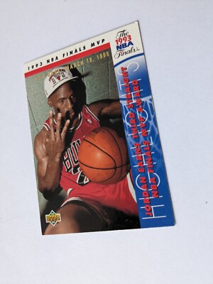 MICHAEL JORDAN 1993 Upper Deck #204 NBA Finals MVP CHICAGO BULLS