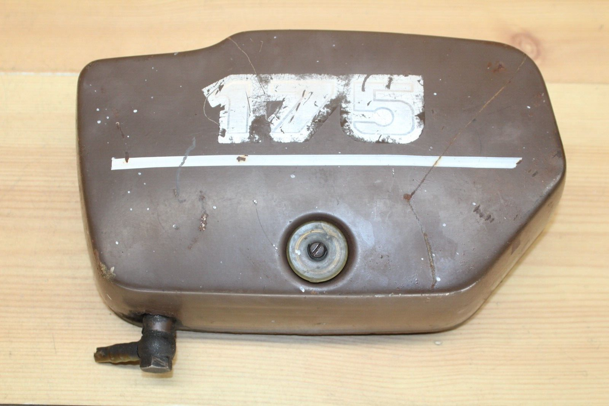 1974 Czech Jawa CZ175 CZ 175 OEM Side Oil Storage Tank Reservoir