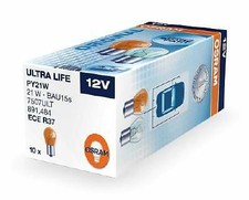 Osram 7507ULT PY21W 12V 21W ULTRA LIFE 1.Stk für LADA LANCIA LAND ROVER LEXUS