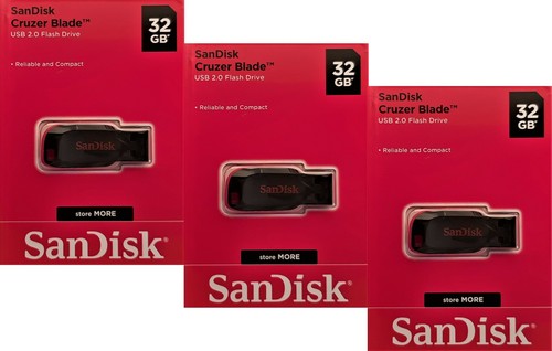 Sandisk USB Stick 8GB 16GB 32GB 64GB 128GB Cruzer Blade USB 2.0 USB Stick - Bild 29 von 50