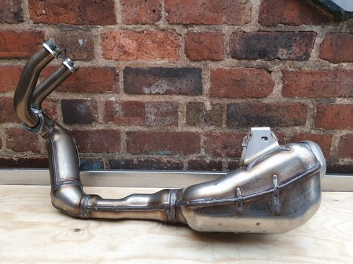 ♻️ 2021 YAMAHA XSR700 MT07 STANDARD EXHAUST PIPE MANIFOLD HEADERS (B4T 1WSB) ♻️ - Picture 3 of 21