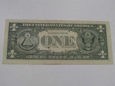 1974 $1 FRN Note COURTESEY AUTOGRAPH Treasurer Francine I Neff