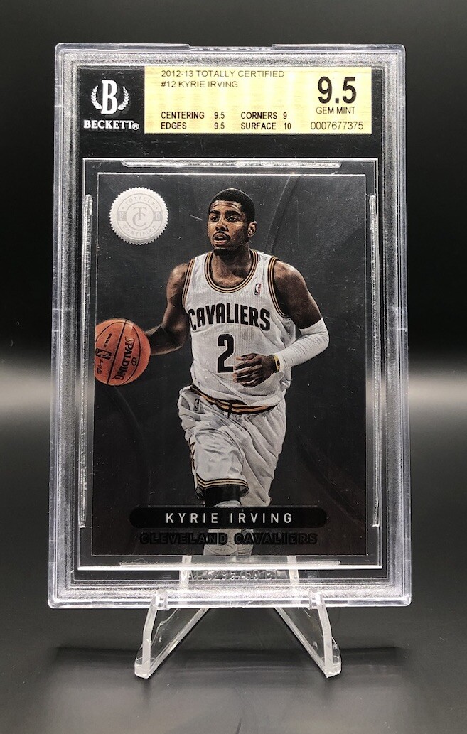 2012-13 Panini Totally Certified KYRIE IRVING #12 BGS 9.5 Cleveland Cavaliers