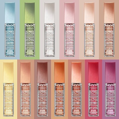 NYX Ultimate Glow Shots Shine Liquid Lidschatten 7,5 ml VERSIEGELT - Farbton wählbar