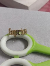 stainless steel Capricorn Zodiac Ring