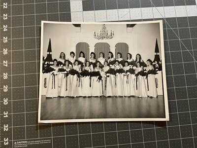 1970 Photograph, 8 X 10, Formal Debutant Group Photo