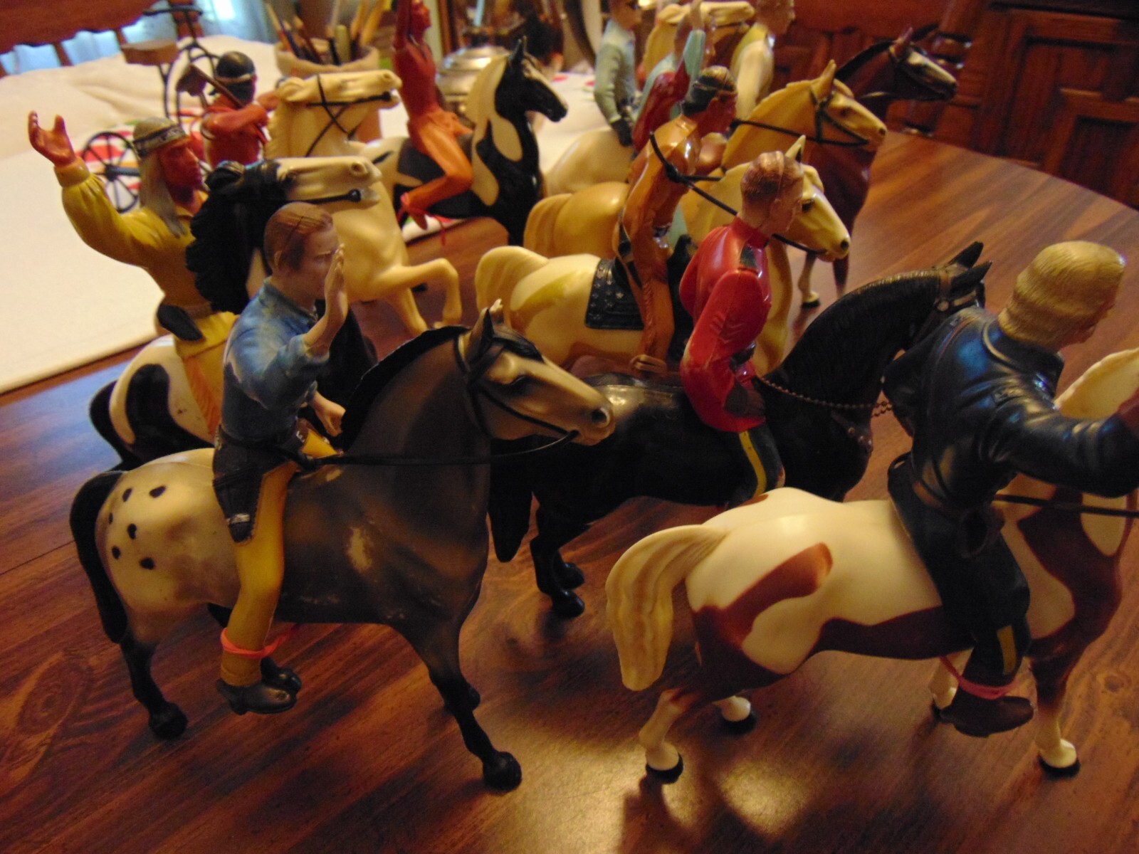 LOT OF 10!! Hartland 800 Series Horses & Riders eBay