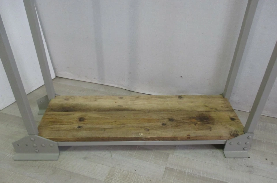 Armadio a giorno/scaffalatura in ferro e legno - stile industriale - industrial - Immagine 4 di 4