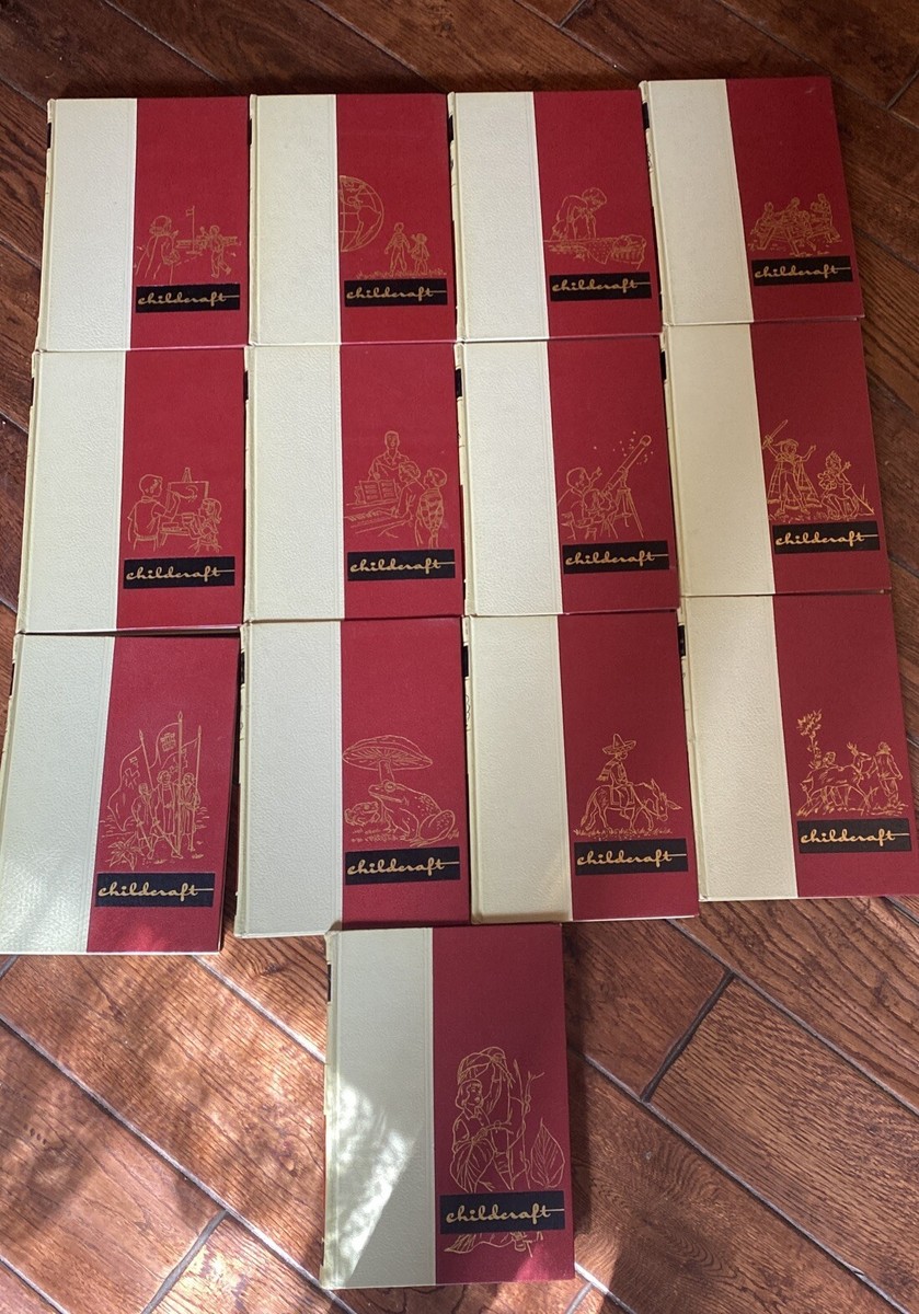 Childcraft books vintage 1954 volumes 3-15 | eBay