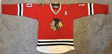 Patrick Sharp Chicago Blackhawks Reebok Authentic NHL Jersey Sz 50