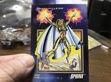 1992 SKYBOX MARVEL UNIVERSE SERIES 3 # 104 SPHNIX