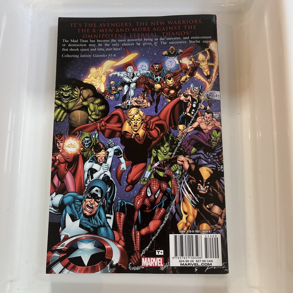 Infinity Gauntlet: Deluxe Edition (Marvel Comics 2018