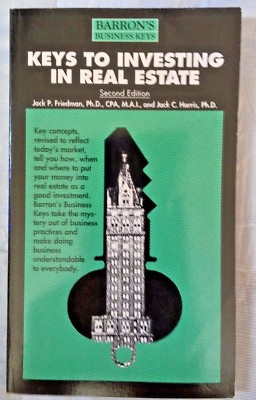 Keys to Investing in Real Estate 2nd edition free shipping