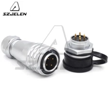 WEIPU SF16 16mm 4Pin Waterproof IP67 Circular Connector,Panel Mount Connector 
