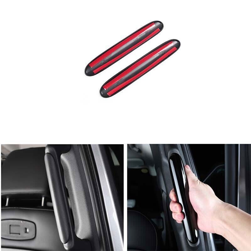 Land Rover Defender Rear B Pillar Handle Cover Trim Glossy Black 2020-2023