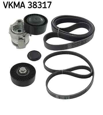 Kit cinghia trapezoidale multirighe VKMA 38317 SKF per BMW 3 Touring 3 Coupé 3 1